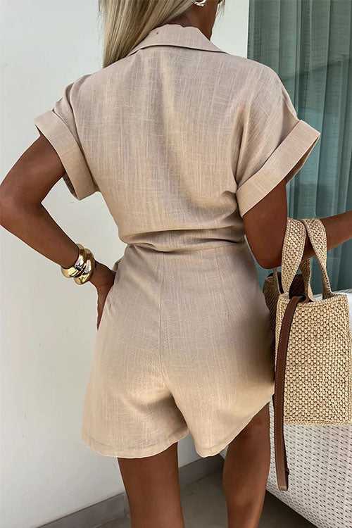 Averra™ | Short-sleeved Jumpsuit