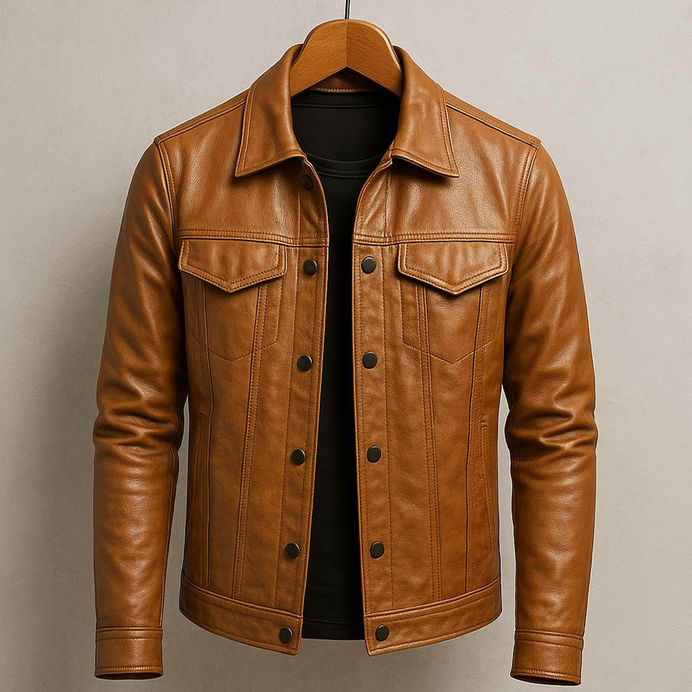 Brown Trucker Jacket