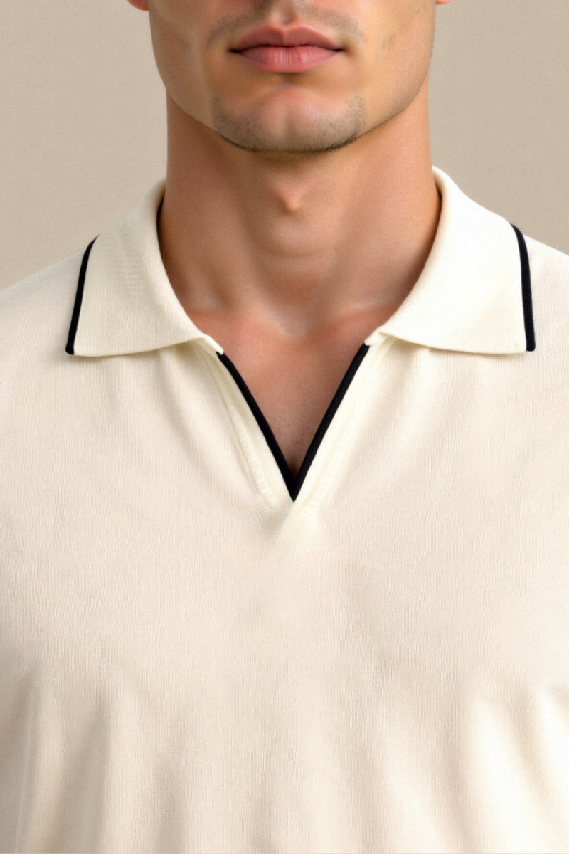 Bali Contrast Slim Fitted Polo