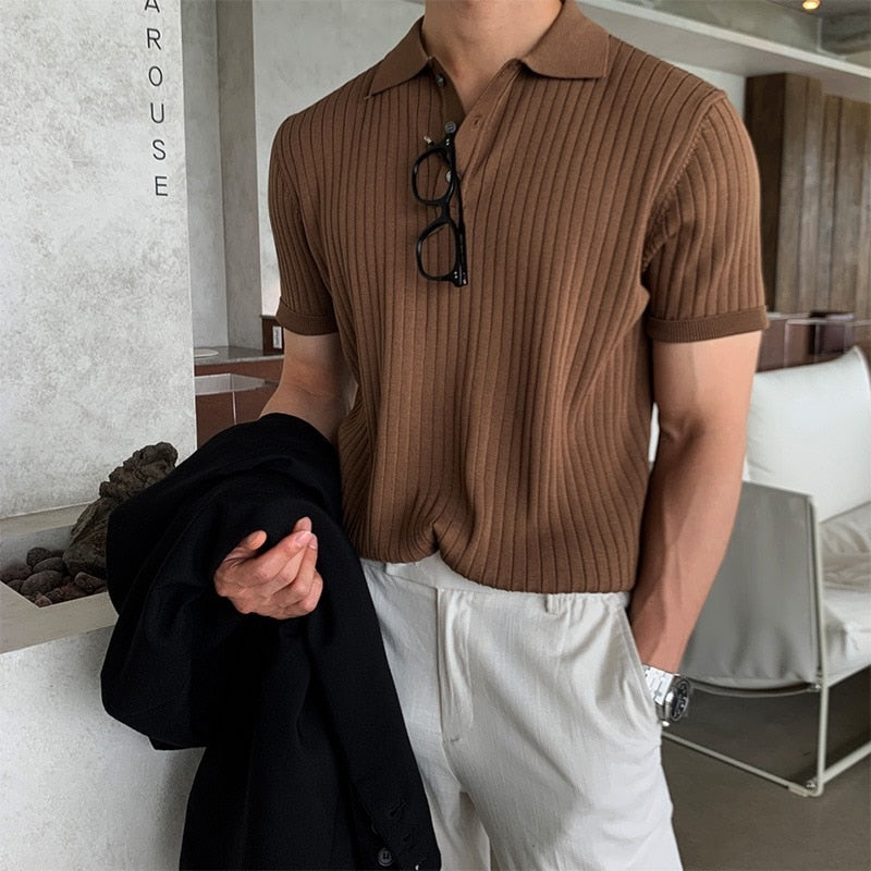 Averra Slim Knitted T-Shirt
