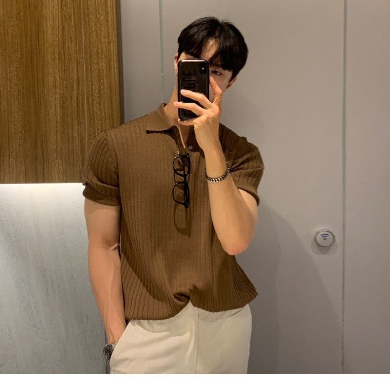 Averra Slim Knitted T-Shirt