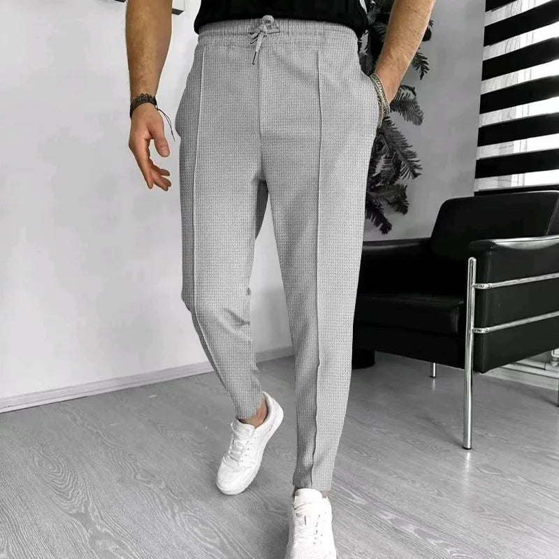 The Waffle Knit Slim-Fit Joggers