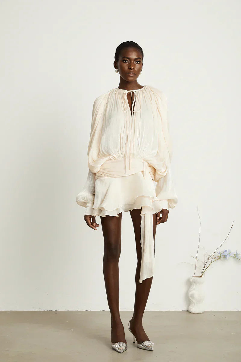 Averra™ | Luxe Flowy Mini Dress