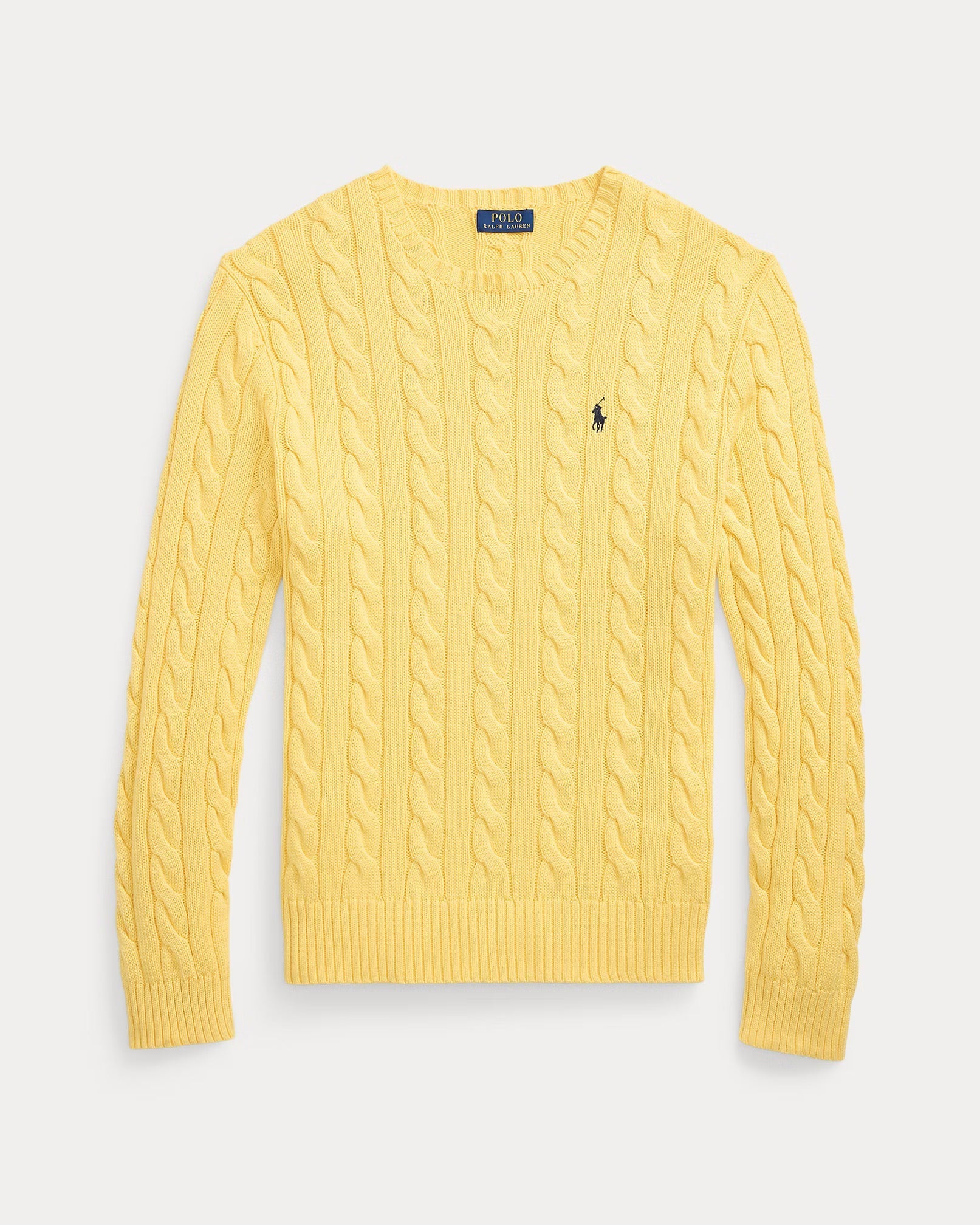 Cable-Knit Cotton Jumper