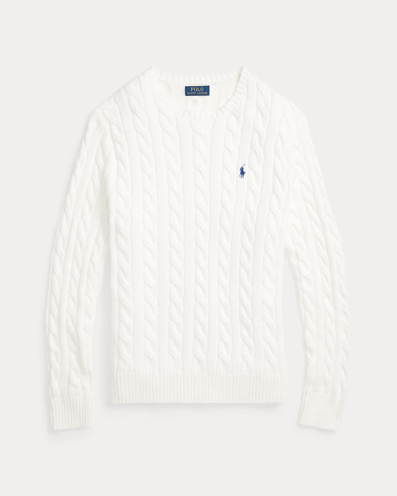 Cable-Knit Cotton Jumper