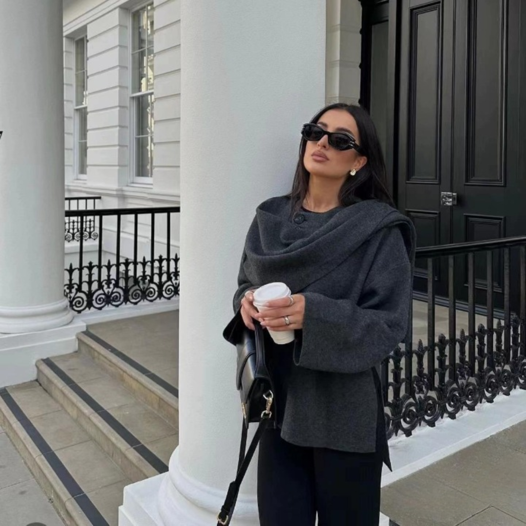 KALEIDE™ | ELEGANT COAT IN HIGH-QUALITY FABRIC