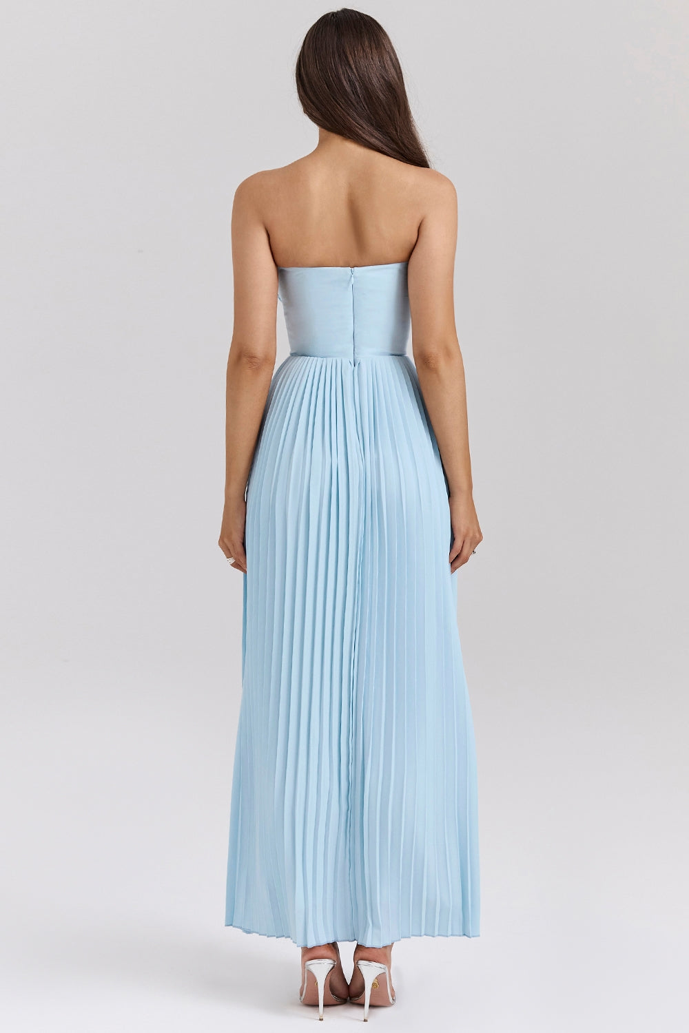 Averra™ | Blue Elegant Maxi Dress