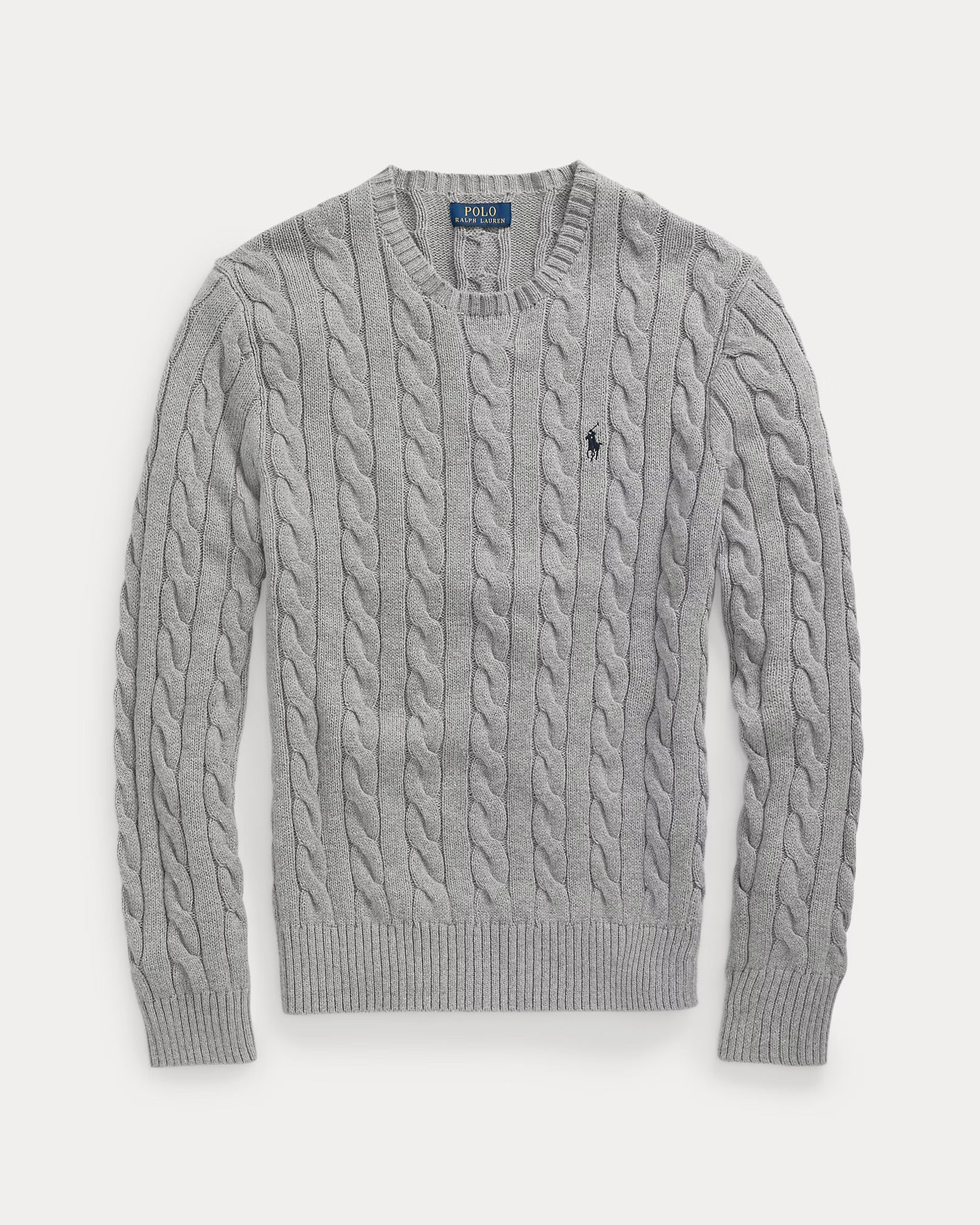 Cable-Knit Cotton Jumper