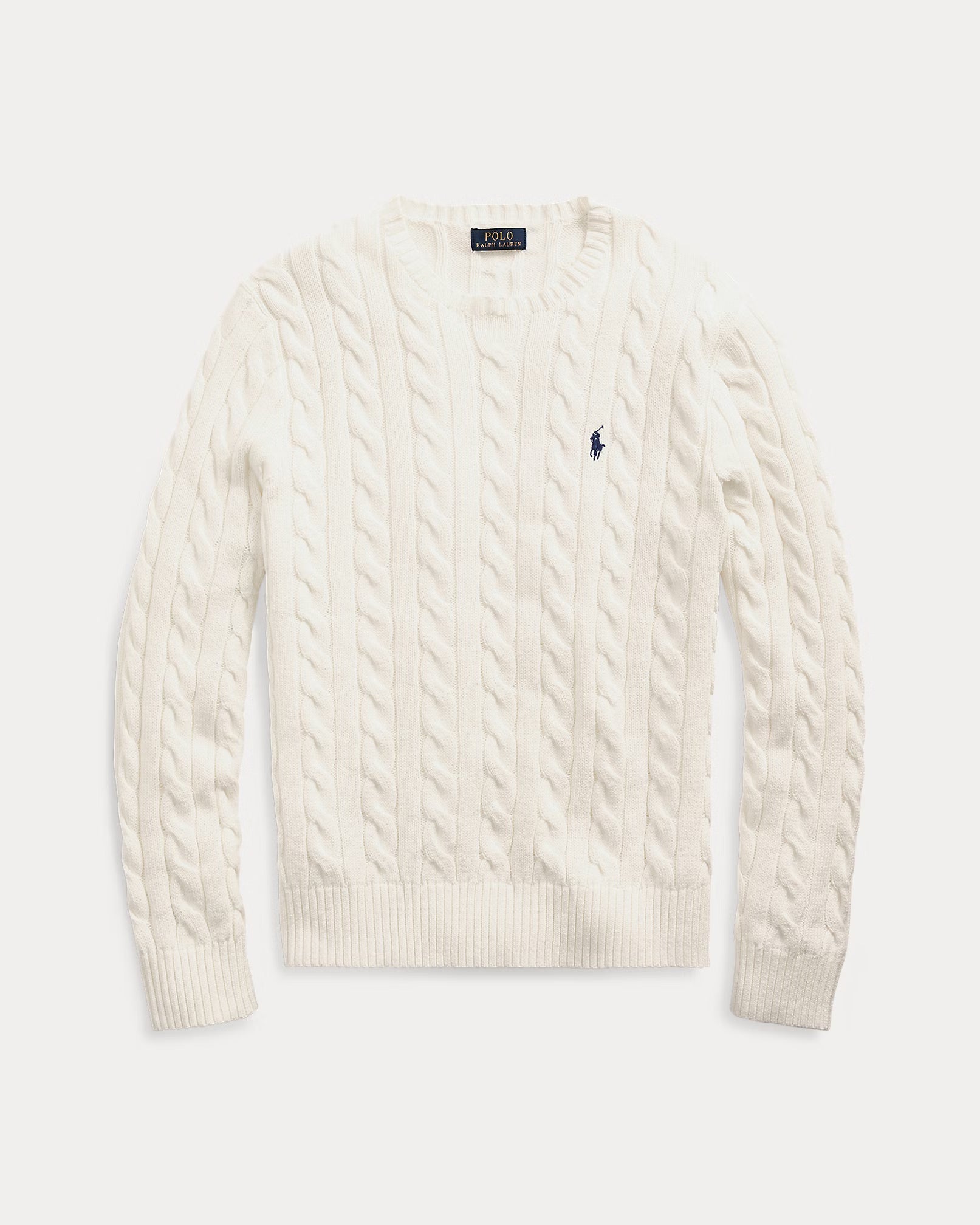 Cable-Knit Cotton Jumper