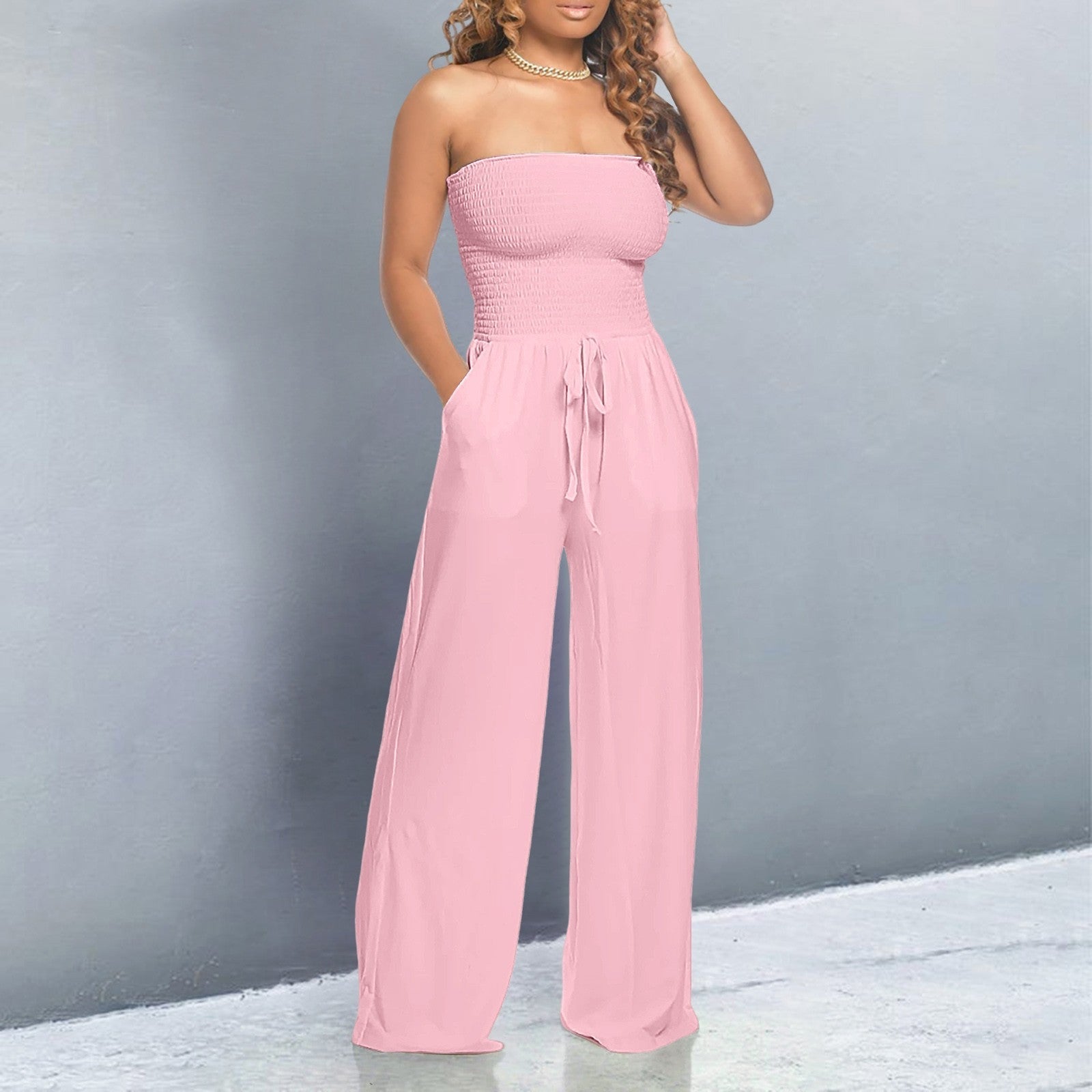 Averra™ | Trendy Off-Shoulder Jumpsuit